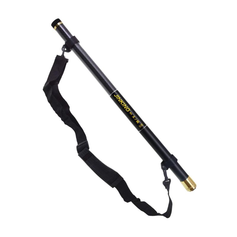 JINKING 玉の柄 ランディングポール カーボン 小継玉の柄 伸縮 コンパクト 海水淡水両用|LINEAR shop