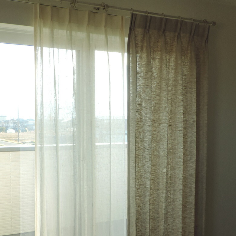 Linenhouse Use Of Linen Curtain Limoges Thick Cloth Double Fold