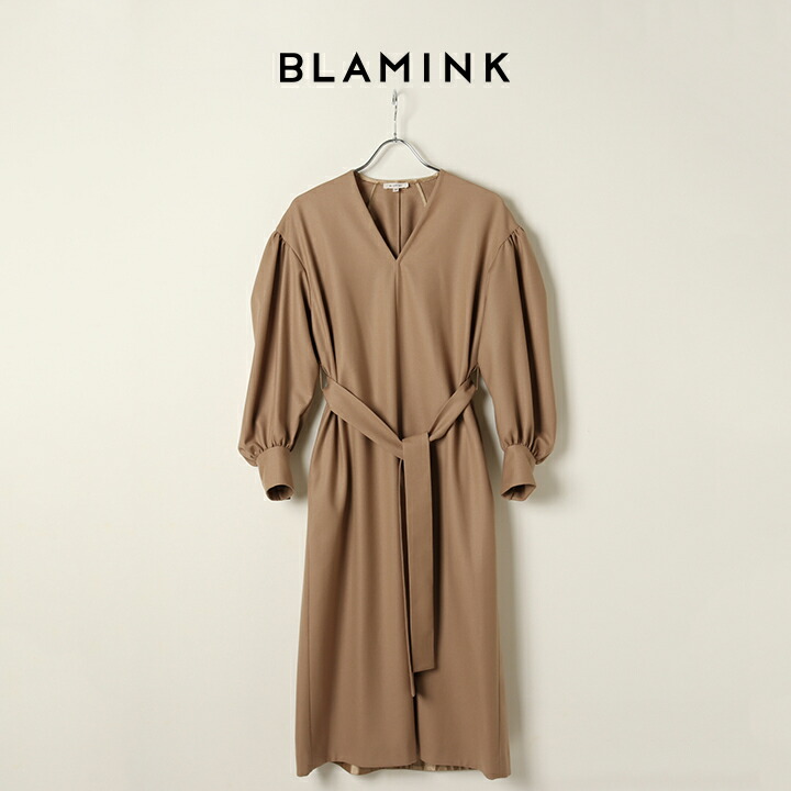 激安の 30 Offセール 110 000円 77 000円 Blamink ウールvネックロングスリーブワンピース 7926 230 0233 Beg Bja ブラミンク beg Rashiastrologer Com