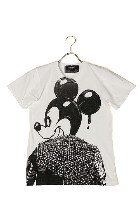 【30%OFFセール】DOMREBEL ドムレーベル MICK T-SHIRT ブラックスワロフスキー/カスタムモデル{-AHS}|link bar