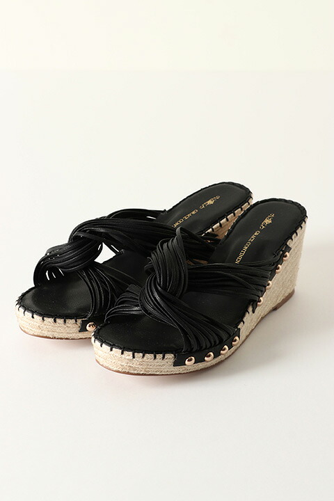 【40%OFFセール】グレースコンチネンタル｜GRACE CONTINENTAL ストリングウェッジサンダル{0122172505-27-BBS}レディース おしゃれ