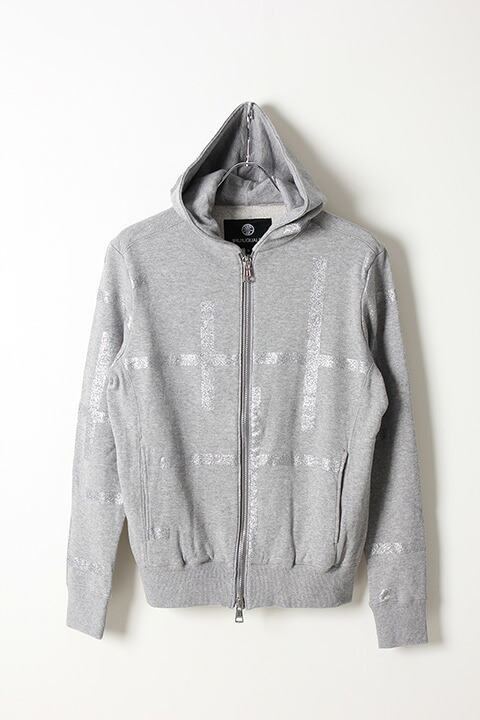 1piu1uguale3 ウノピゥウノウグァーレトレ YABUREKOUSI SWEAT PARKA{MRB314COT2679501-AIS}