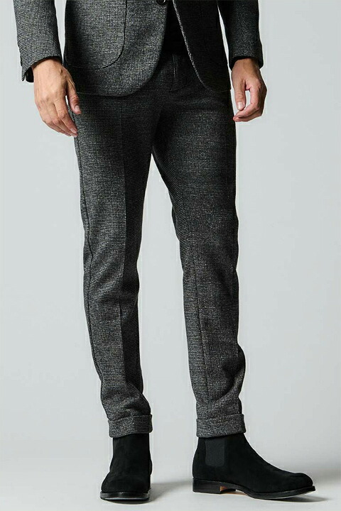 【20%OFFセール】1piu1uguale3 ウノピゥウノウグァーレトレ CRAZY RIB SLACKS{MRP588-WCT009-DE99-BCA}|link bar