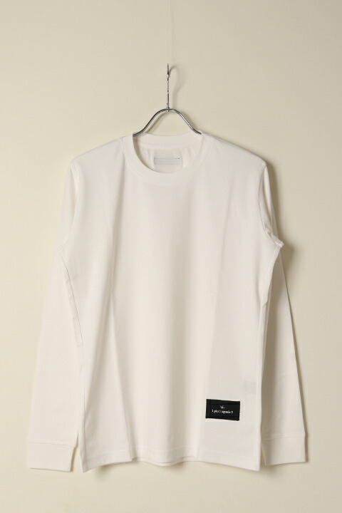【30%OFFセール】1piu1uguale3 ウノピゥウノウグァーレトレ L/S TAGS T SUPIMA PREMIUM SMOOTH{-BCS}