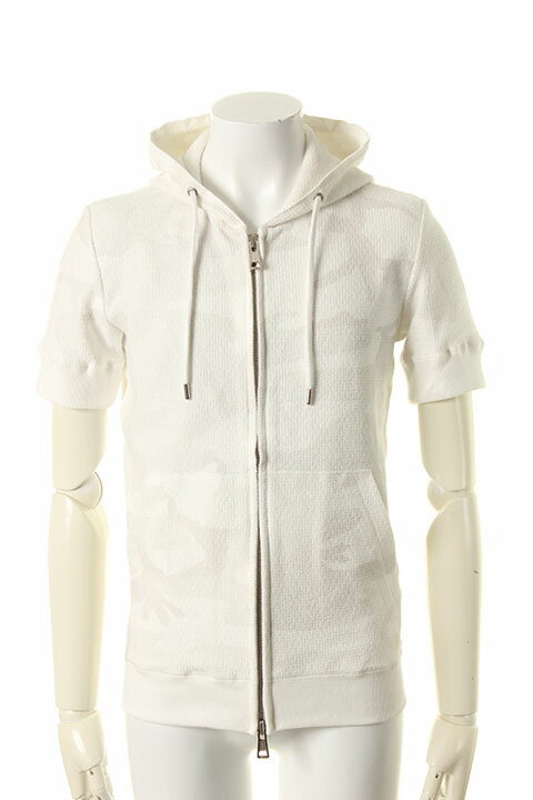 【30%OFFセール】AKM エイケイエム ORIGINAL KARAMI JERSEY 【CAMO】 S/S ZIP PARKA{J099-CTN084-A10-AGS} 22,222円