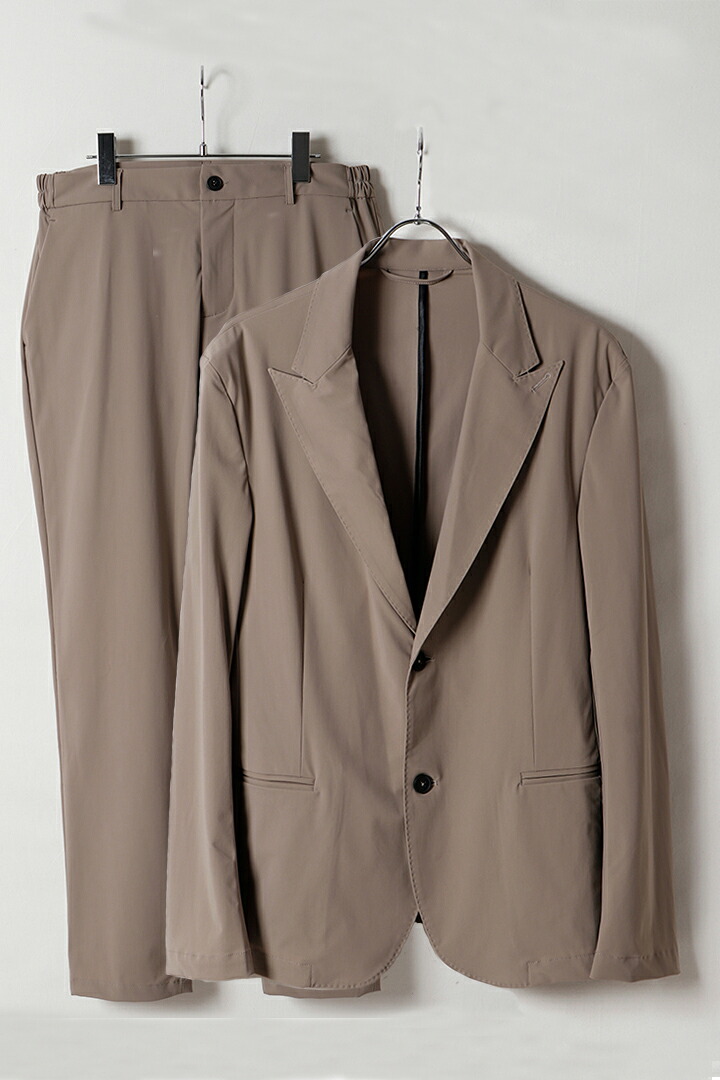 ALBERTO BRESCI アルベルトブレーシ PEAK LAPEL SUIT{-BFS}|link bar