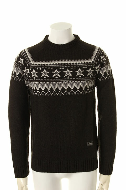 ARMED アームド STAR NORDIC SWEATER{-AFA}|link bar
