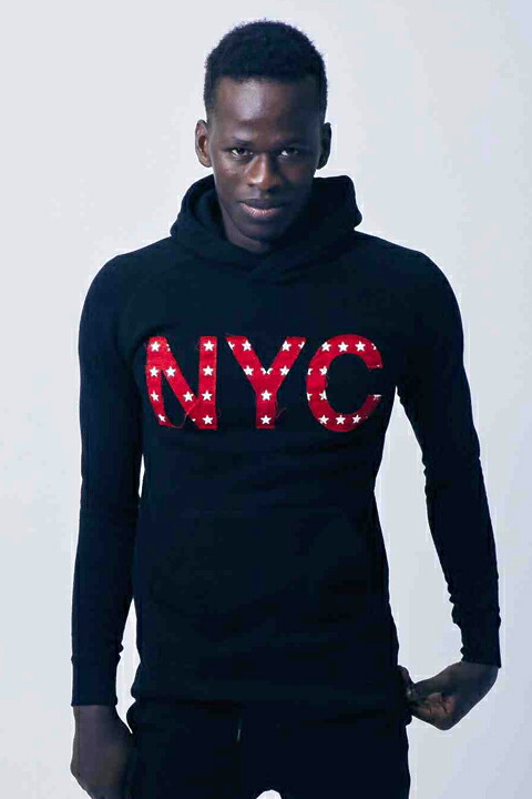 attack the mind 7 アタックザマインドセブン NYC PATCH PARKA RED NYC{ATMU075-CT01-99-AHS}｜link bar