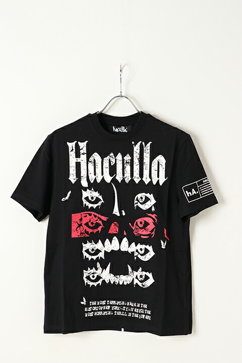 【50%OFFセール】Haculla ハキュラ VINTAGE POSTER TEE{-BJA}