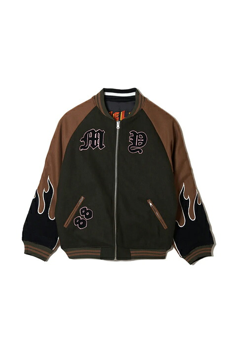 【30%OFFセール】MAYO メイヨー MAYO FIRE Embroidery Reversible Souvenir Jacket（リバーシブル）{-BCA}