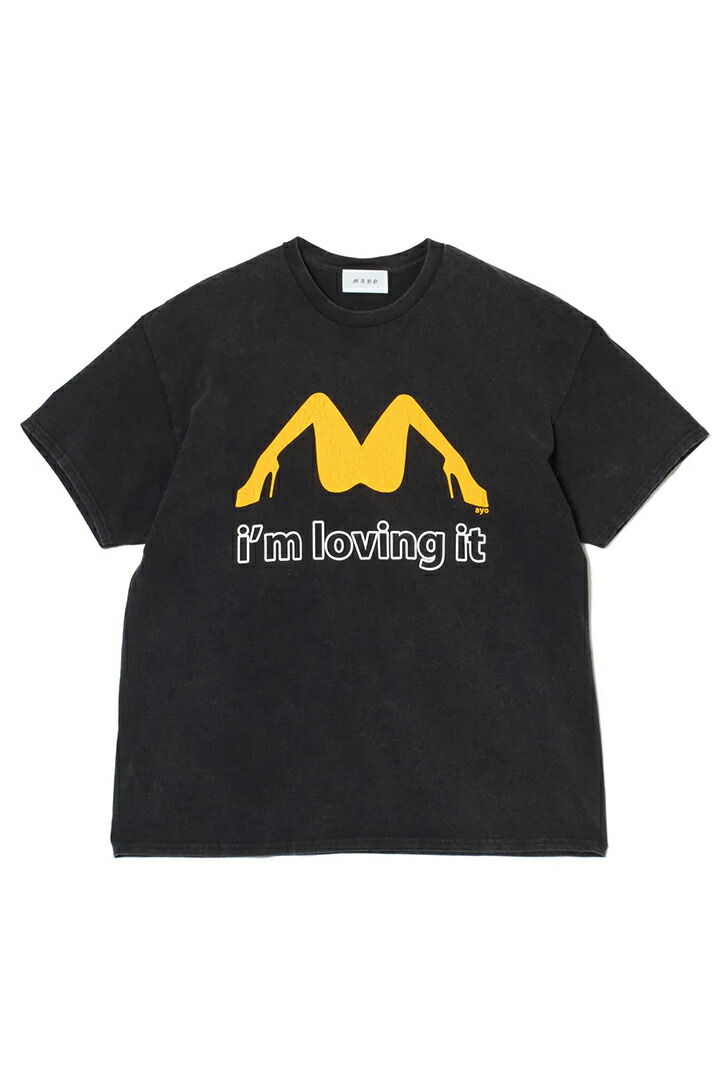 【10%OFF大売り出し】MAYO メイヨー I\u0027M LOVING IT PRINT SHORT SLEEVE TEE{-BFS}