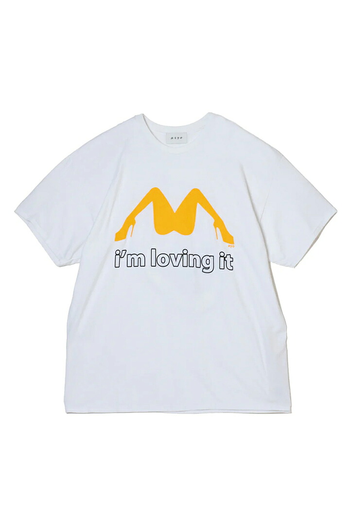 【10%OFF大売り出し】MAYO メイヨー I\u0027M LOVING IT PRINT SHORT SLEEVE TEE{-BFS}
