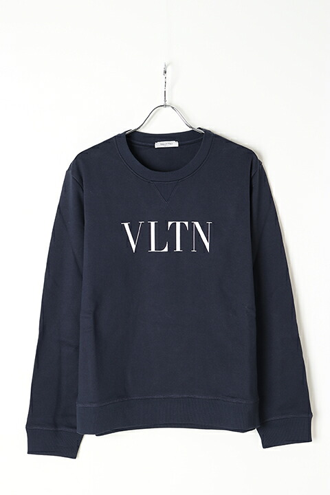 【30%OFFセール】Valentino ヴァレンティノ VLTN L/S SWEAT{TV3MF10G3TV-NB4（NAVY）-BJS}
