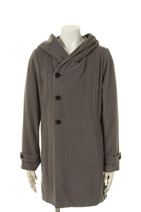 【50%OFFセール】OURET オーレット BACK SATIN BEAVER BIG HOOD COAT{-AEA} 26,813円