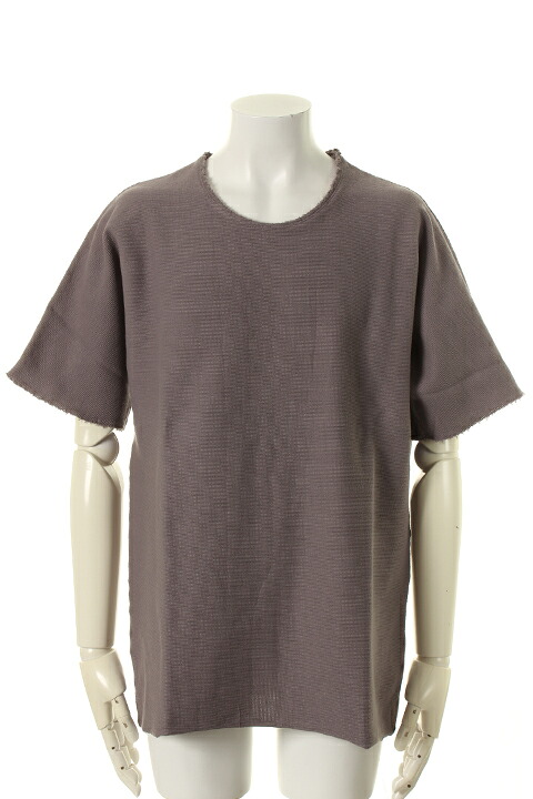 【50%OFFセール】OURET オーレット DRY CAGE KNIT DOLMAN SHORT SLEEVE{-AGS}