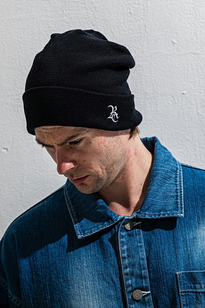 RESOUND CLOTHING リサウンドクロージング linen knit cap{-BFS}