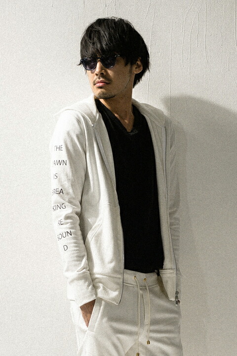 【40%OFFセール】RESOUND CLOTHING リサウンドクロージング CUPURA inlay ZIP UP Hoodie{-AHA}