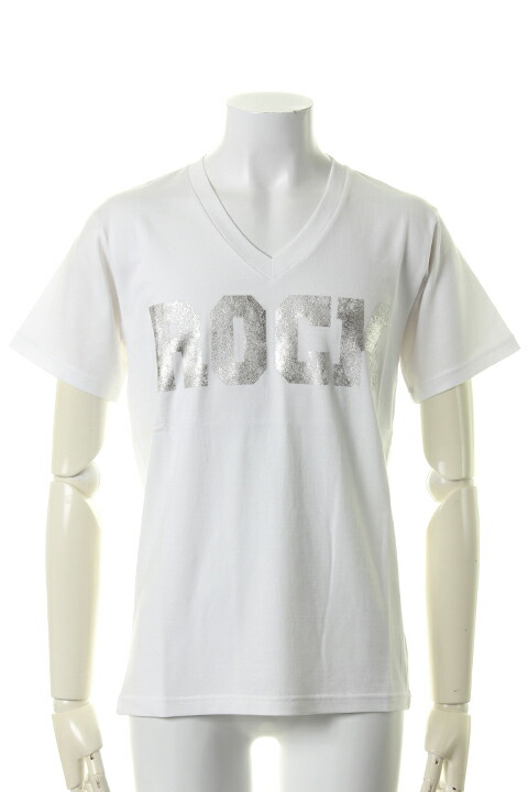 【30%OFFセール】T' ティー 【THE SECRET COLLABORATION ART series 歴清社×T' “GOLD&PLATINUM” TEE】Vee Neck Short Sleeve BASIC(K621){-AHS}