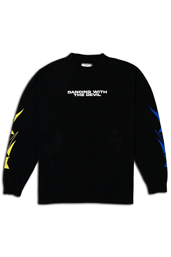 【20%OFFセール】TAIN DOUBLE PUSH タインダブルプッシュ INTOXICATED LONG SLEEVE T-SHIRTS{T521-ST005-BEA}|link bar