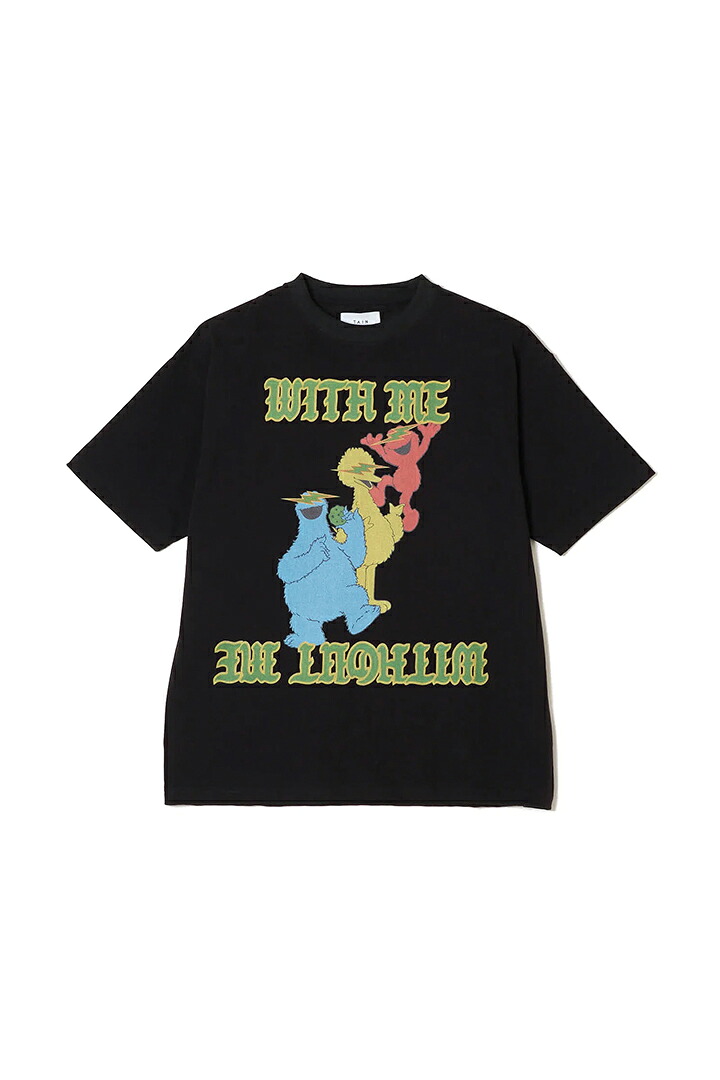 【10%OFFセール】TAIN DOUBLE PUSH タインダブルプッシュ WITH ME WITHOUT ME SHORT SLEEVE T-SHIRTS{-BFS}|link bar