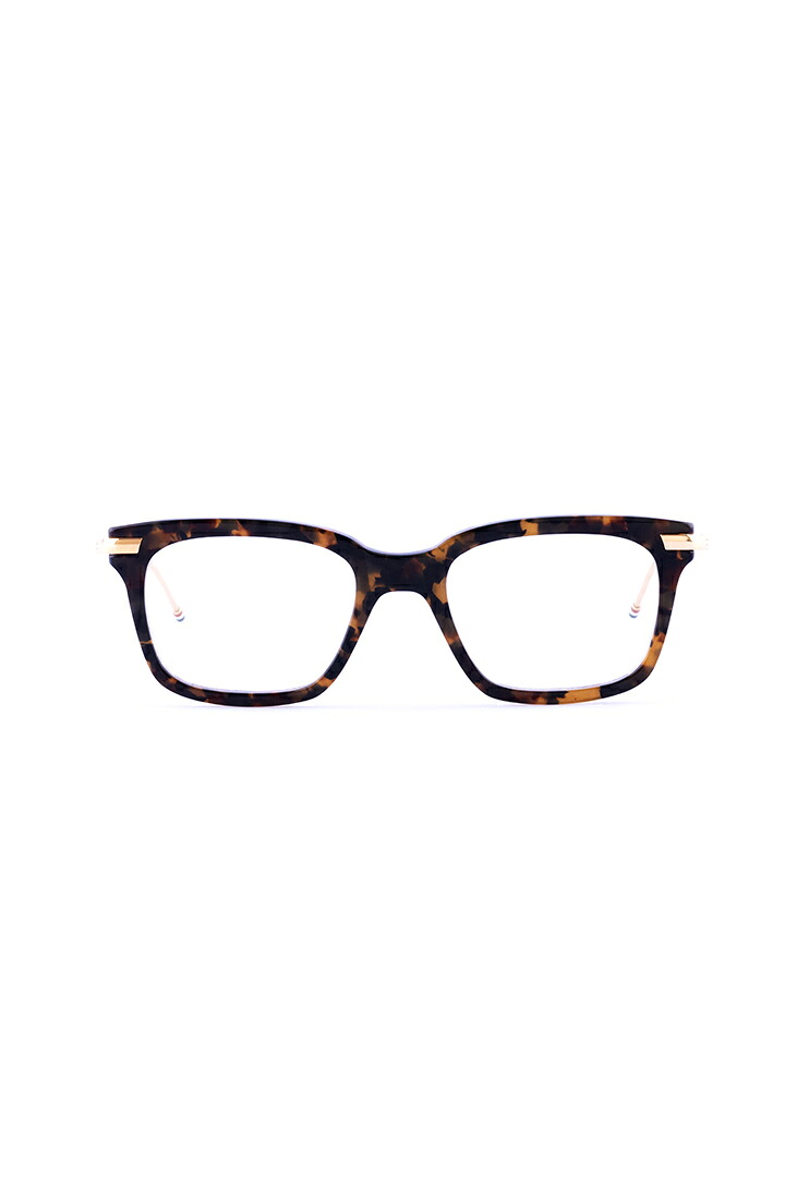 THOM BROWNE トムブラウン THOM BROWNE RECTANGULAR EYEGLASSES{E-}{-BFS}｜link bar