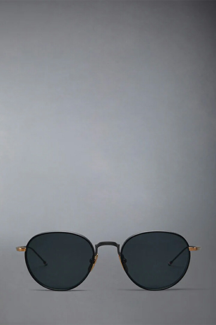 THOM BROWNE トム赤銅色 THOM BROWNE ROUND SUNGLASSES{E-}{-BFS}