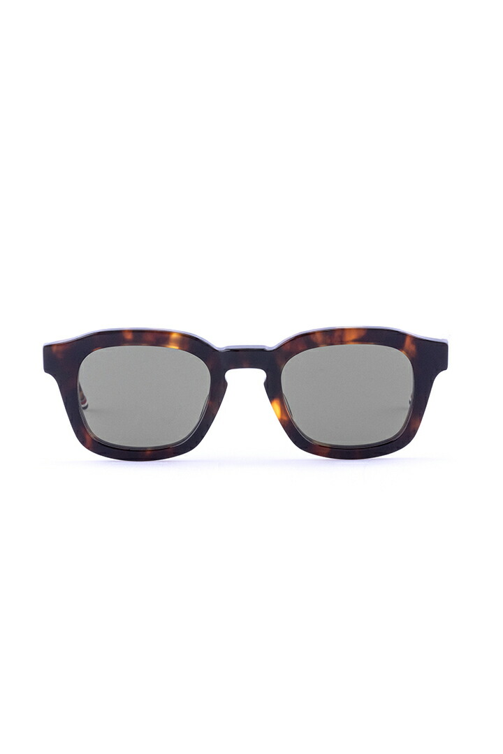 THOM BROWNE トム赤銅色 THOM BROWNE RECTANGULAR SUNGLASSES{E-}{-BFS}