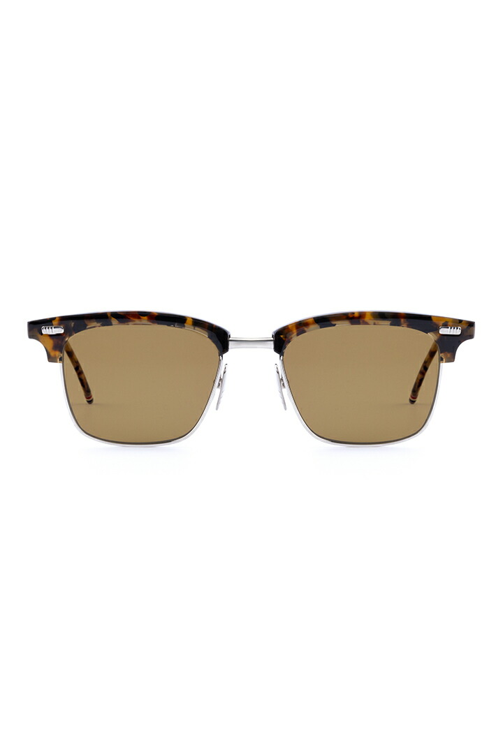 THOM BROWNE トム赤銅色 RECTANGULAR SUNGLASSES{-BFS}