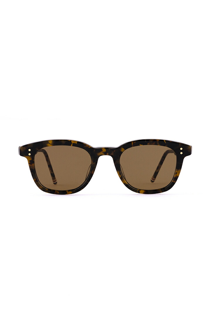 THOM BROWNE トム赤銅色 THOM BROWNE RECTANGULAR SUNGLASSES{E-}{-BFS}
