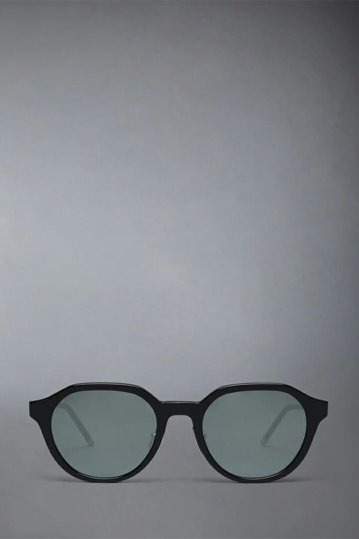 THOM BROWNE トム赤銅色 THOM BROWNE OVAL SUNGLASSES IN ACETATE{E-}{-BFS}