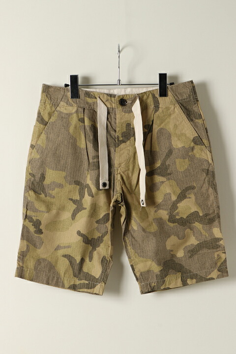 VADEL バデル 20 rip stop camo utility shorts{-ADS}|link bar