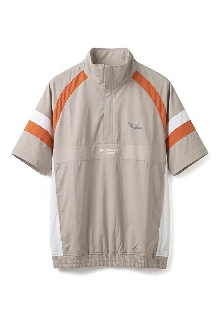 1PIU1UGUALE3 GOLF ウノピゥウノウグァーレトレ ゴルフ 自動データ処理 GOLF SPORTS 3D HALF ZIP S/S{E-}{-BFS}