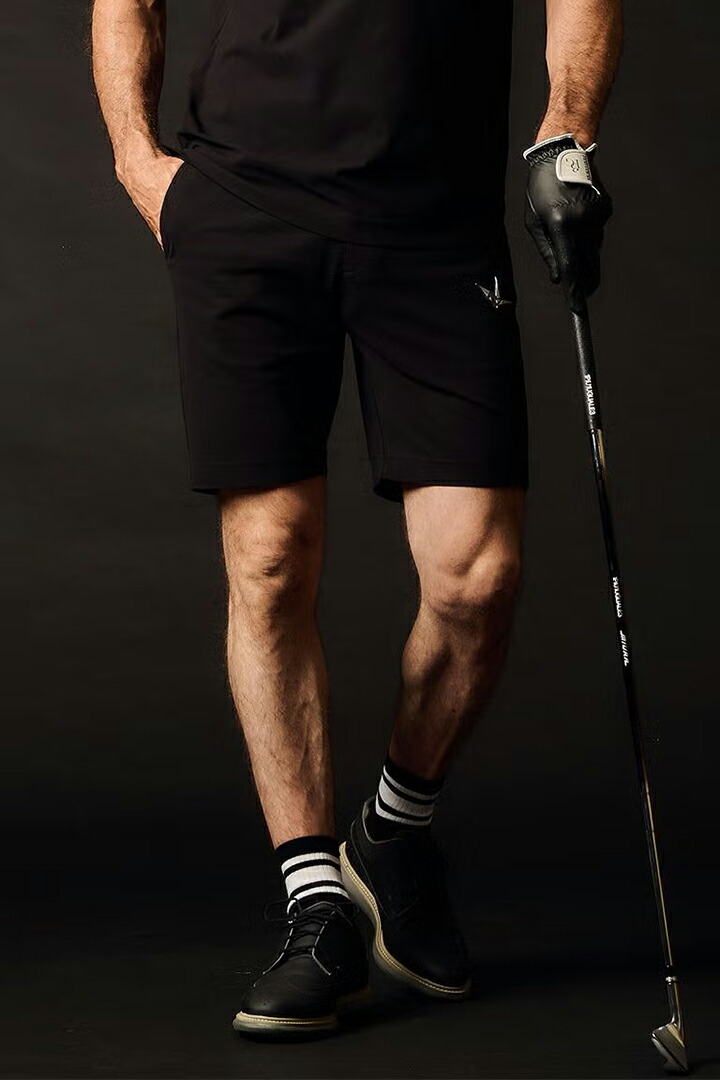 1PIU1UGUALE3 GOLF ウノピゥウノウグァーレトレ ゴルフ LUXE MESH SHORTS{-BFS}