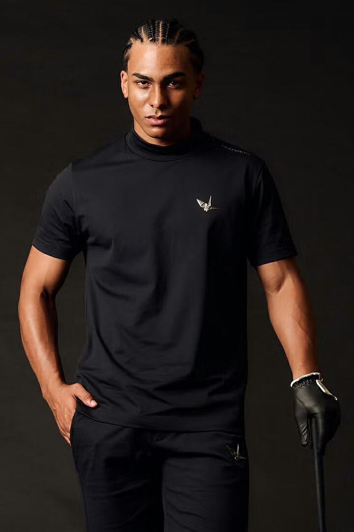 【10%OFF大売り出し】1PIU1UGUALE3 GOLF ウノピゥウノウグァーレトレ ゴルフ ICE LUXE MOCK NECK{-BFS}