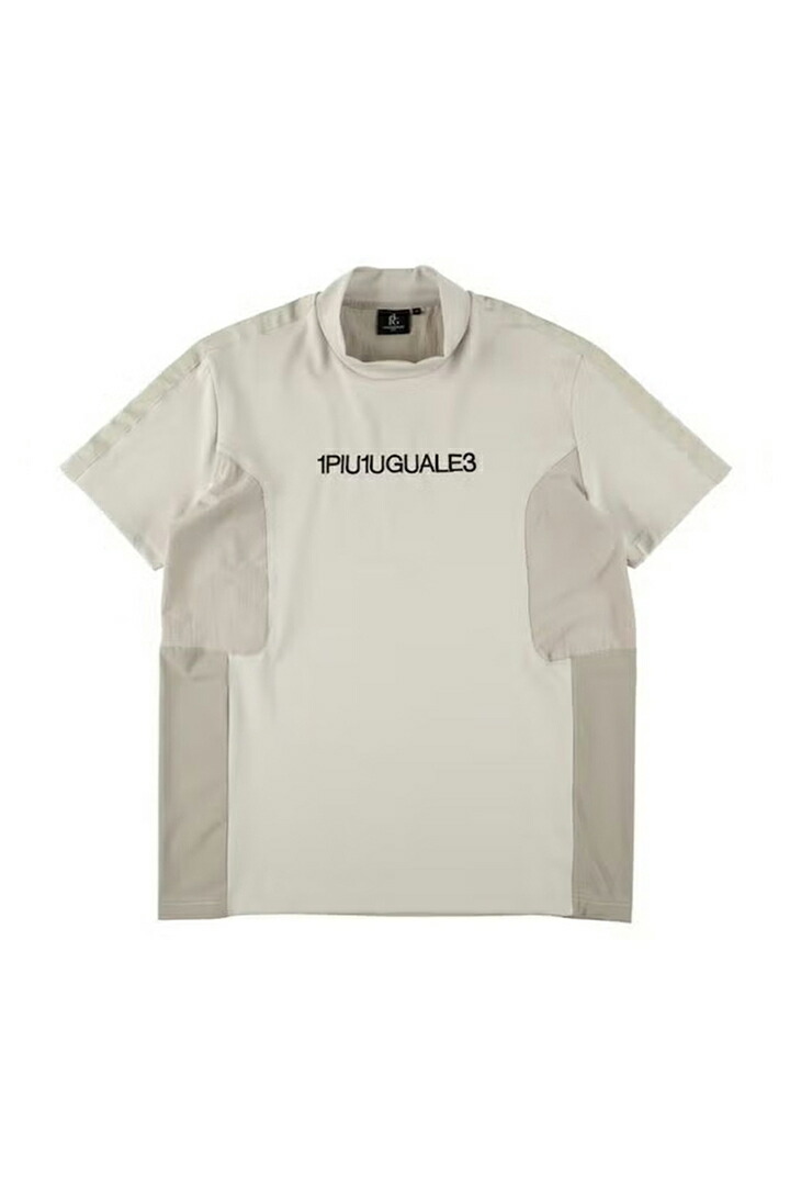 【10%OFF大売り出し】1PIU1UGUALE3 GOLF ウノピゥウノウグァーレトレ ゴルフ SWITCHING MOCK NECK{-BFS}
