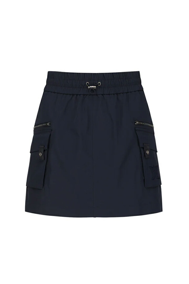 アニュー ゴルフ ANEW GOLF WOMEN FA BANDED CARGO A LINE SKIRT{-BEA}