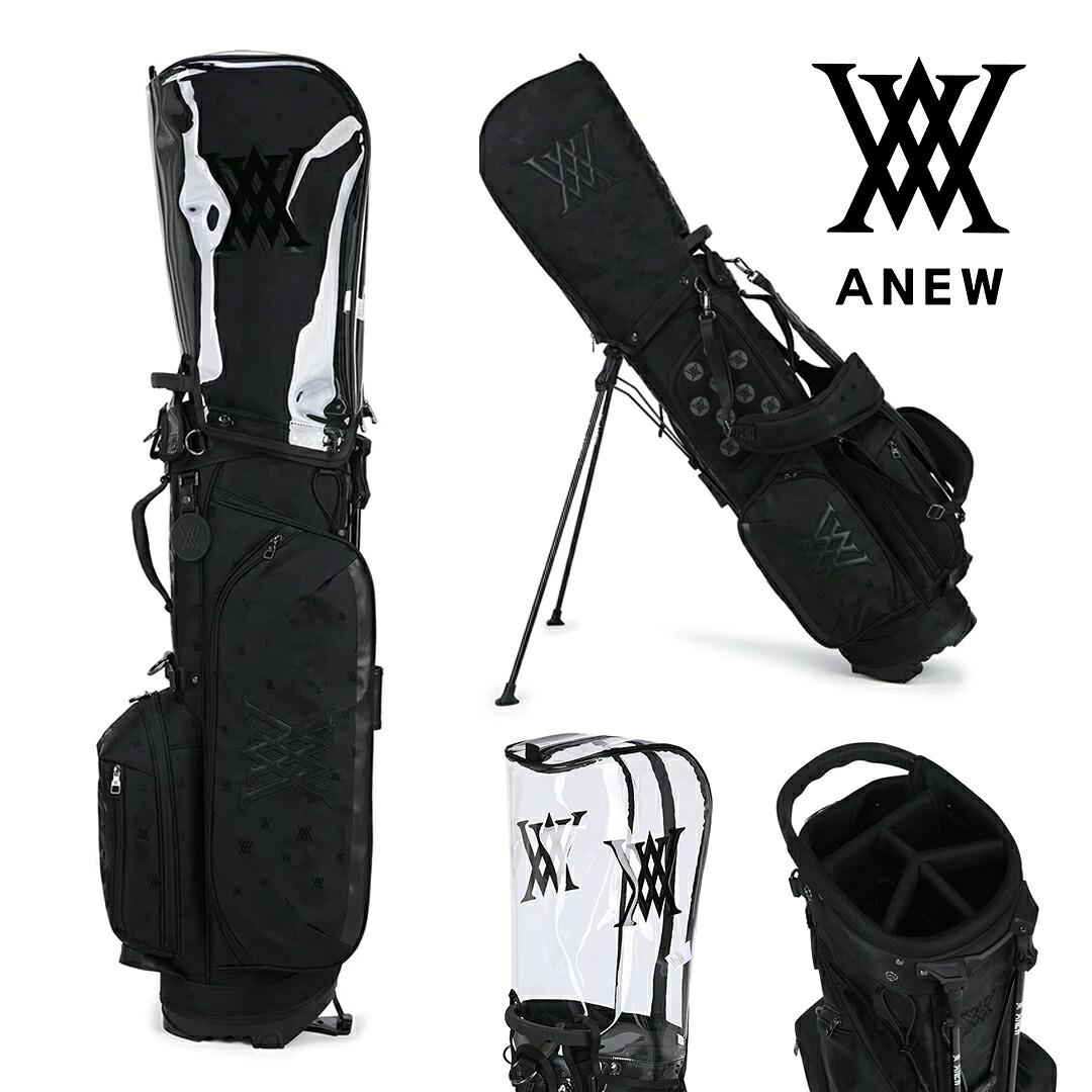 アニュー ゴルフ ANEW GOLF 9 UNISEX MILITARY STAND BAG{-BFS}｜link bar