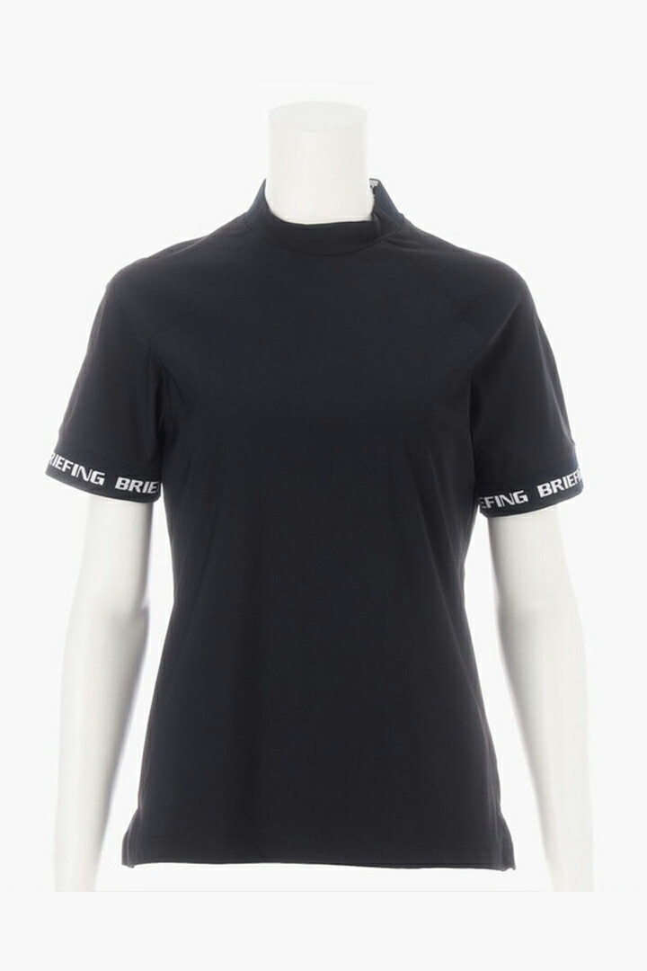 BRIEFING WOMENS MONOGRAM HIGH NECK　ブラック BRIEFING - 【レディース】 WOMENS MONOGRAM HIGH NECK