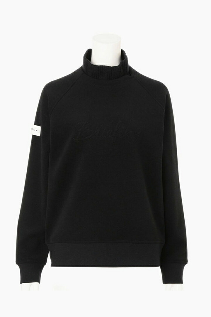 【20%OFF大売り出し】ブリーフィング ゴルフ BRIEFING HOL WOMEN’S STITCH LOGO FAKE LAYERED HIGHNECK{-BEA}レディース ゴルフ御召しもの 冬ゴルフ 編み物 プルオーバー 羊毛混