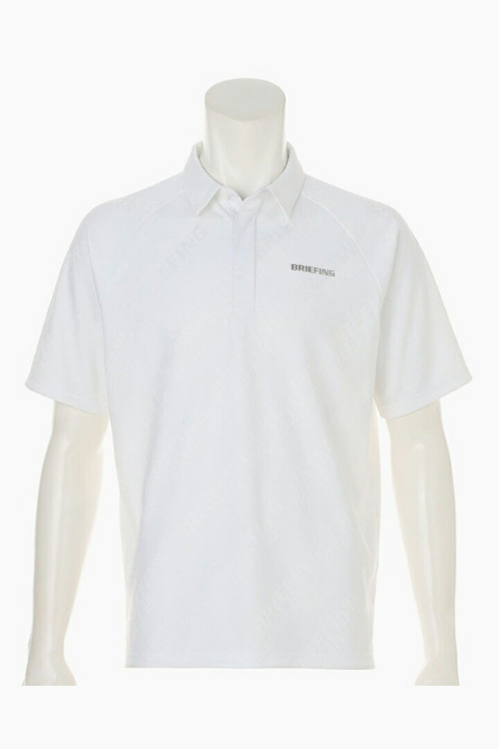 ブリーフィング ゴルフ BRIEFING MEN’S SHADOW LOGO JQ SHIRT （リラックスフィット）{-BFS}