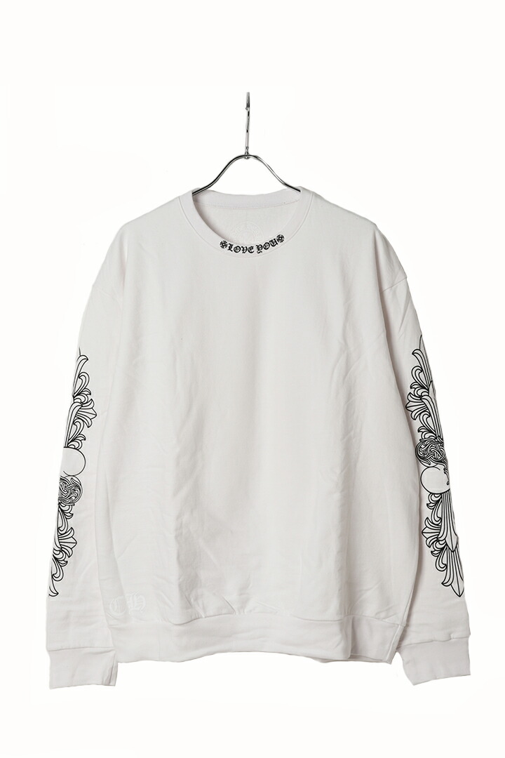 希少♪CH◆ Love you フローラルクロス クルーネック スウェット 楽天市場】CHROME HEARTS 銀座店 クロムハーツ 新品 オンライン