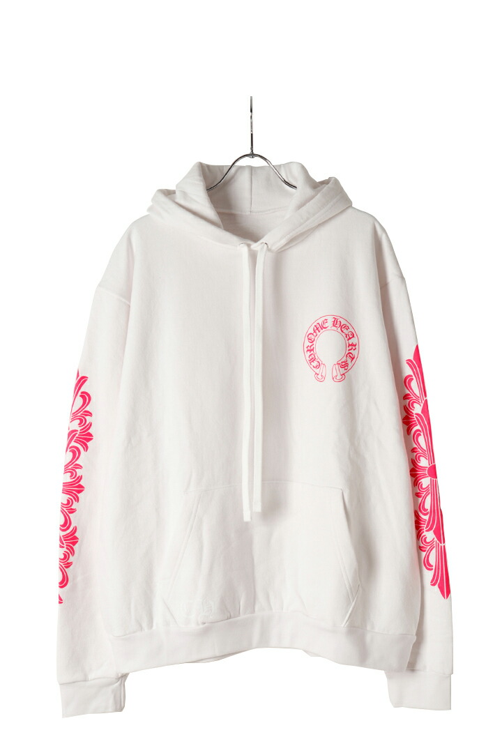 CHROME HEARTS フローラル　ホースシュー　スウェット　パーカー　XL 中古・古着通販】CHROME HEARTS (クロムハーツ) Horseshoe Floral
