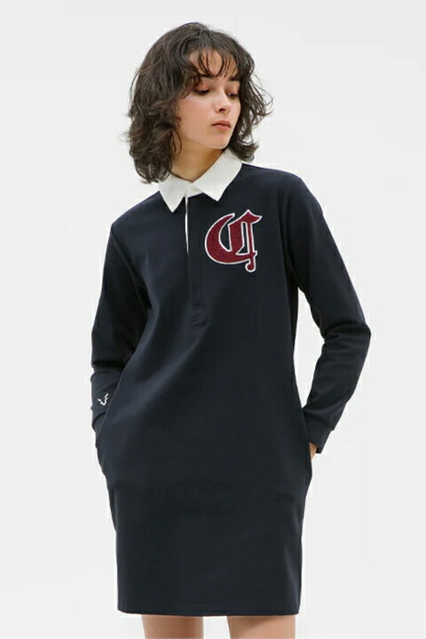 【50%OFFセール】CPG GOLF シーピージーゴルフ ラグビージャージワンピース{-BDA}｜link bar