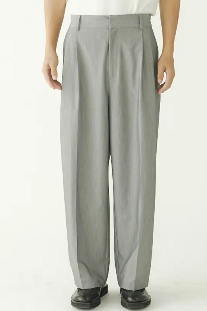 ekat エカット(UNISEX) COCCON TUCK TROUSERS{-BFS}