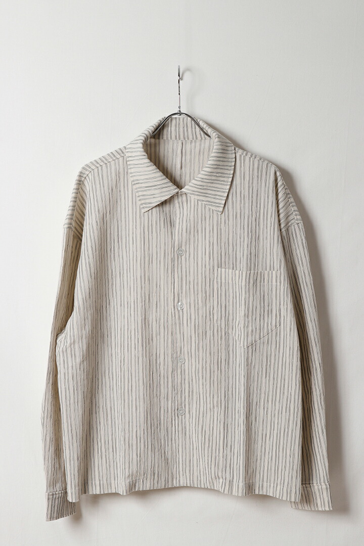 ekat エカット(UNISEX) PETALUM CREPE SHIRT{-BFS}