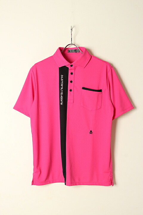 【50%OFF大売り出し】ジーフォア G/FORE COOLMAX Jersey スポーツシャツ{-BCS}トップス サクラ色 メンズ ゴルフ 御召しもの