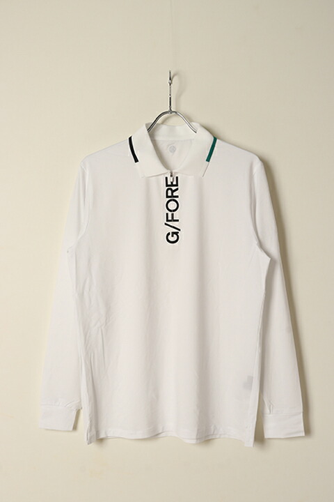 楽天市場】ジーフォア 長袖ポロシャツ メンズ 秋冬用 黒 M L 073215009