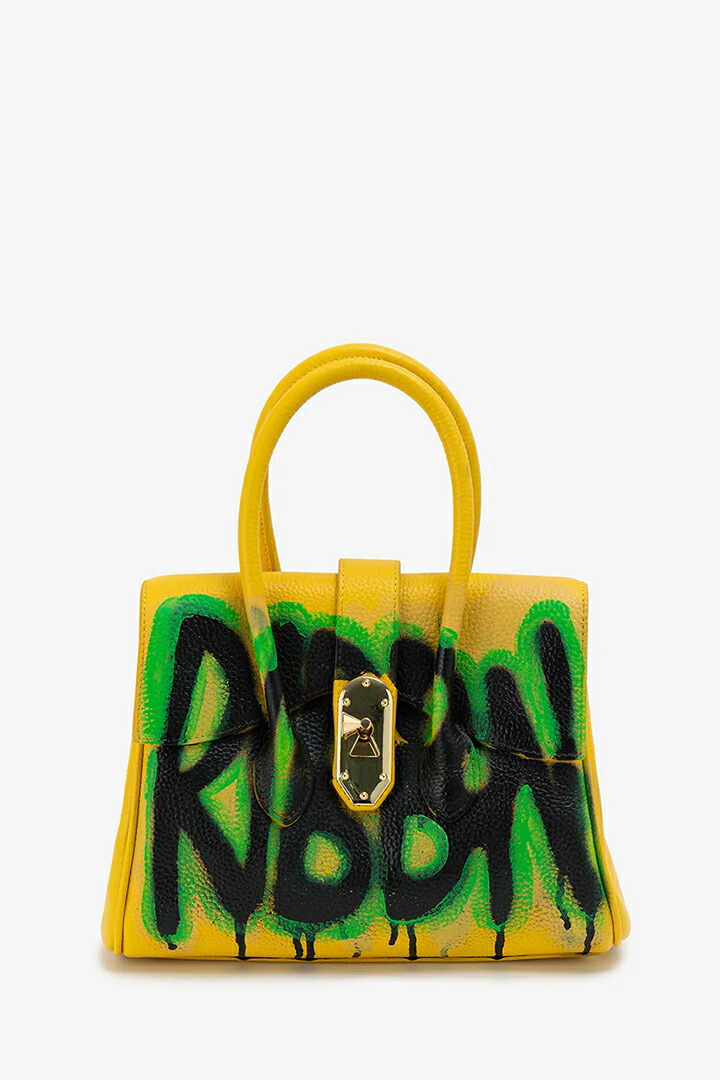 guernika ゲルニカ Ribbon Bag / Yellow{GR-RB-1-BFS}{E-}