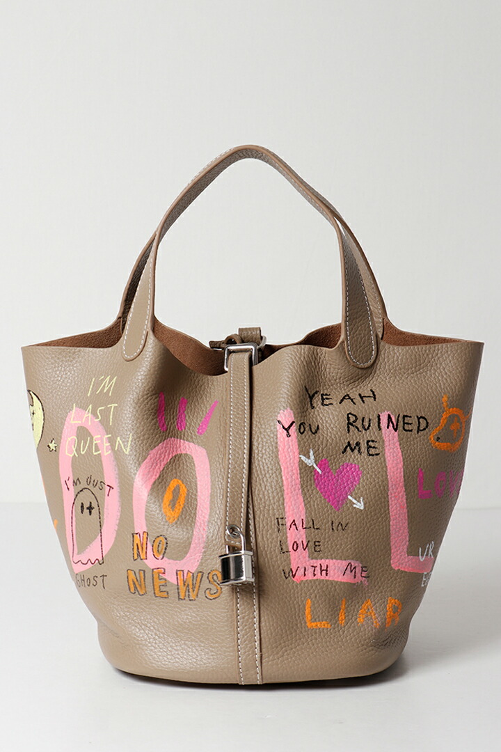 guernika ゲルニカ Cube Bag / size L / Beige{E-}{GR-CB-1-BFS}