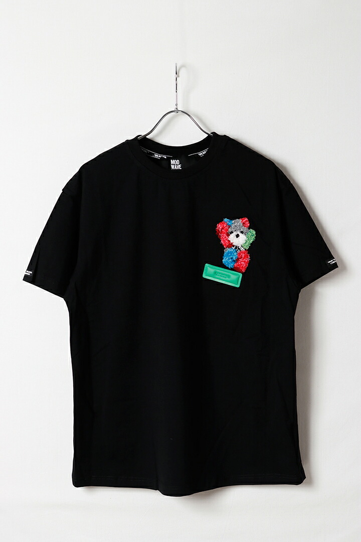 MOD WAVE MOVEMENT モッドウェイブムーブメント TEDDY T-SHIRT{-BFS}｜link bar